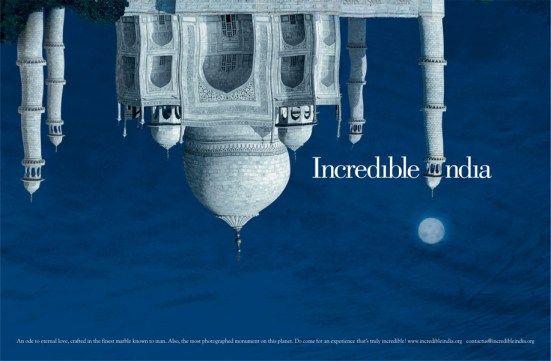 Incredible India Taj Mahal Reflection