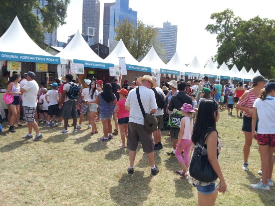 Korean Twist Potato at Mooba Festival 2013