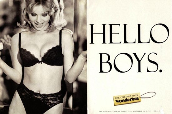 Wonderbra Hello Boys ad