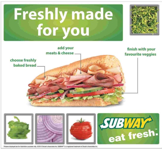 Subway Freshly Made For You